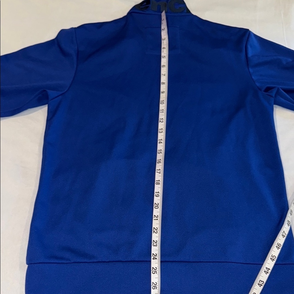 Bench Blue Zip Up Sweater with Standing Collar Men's Size M - Picture 6 of 11